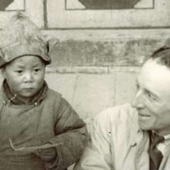 Dalai Lama et A T Steele