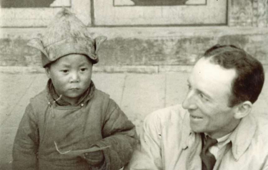 Dalai Lama et A T Steele
